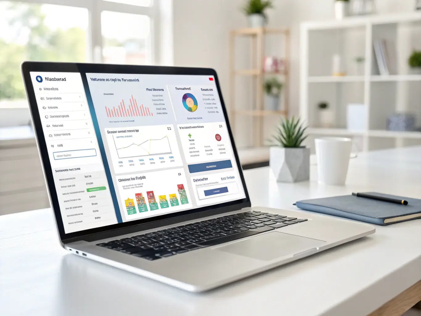 A clean, modern interface of the Jazz HR platform, highlighting its user-friendly design and intuitive navigation, showcasing various recruitment tools and analytics dashboards.